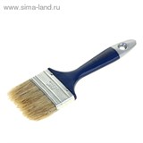 Кисть плоская &amp;quot;TUNDRA comfort&amp;quot; искусственная щетина, пластмассовая ручка 2,5&amp;quot; (63 мм) 881524