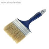 Кисть плоская &amp;quot;TUNDRA comfort&amp;quot; искусственная щетина, пластмассовая ручка 4&amp;quot; (100 мм) 881526