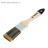 Кисть плоская &amp;quot;TUNDRA premium&amp;quot; искусственная щетина, деревянная ручка 1,5&amp;quot; (38 мм) 881540