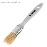 Кисть плоская &amp;quot;TUNDRA premium&amp;quot; натуральная щетина, пластмассовая ручка 1&amp;quot; (25 мм) 881533