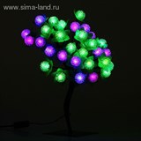 Светодиодный куст улич. 0,3 м, &amp;quot;Ежик мягкий&amp;quot;, 32 LED, 220V, моргает RG/RB