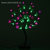 Светодиодный куст улич. 0,6 м, &amp;quot;Цветы&amp;quot;, 40 LED, 220V, ФИОЛЕТОВЫЙ