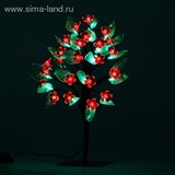 Светодиодный куст улич. 0,4 м, &amp;quot;Лютики&amp;quot;, 48 LED, 220V, контроллер 4 режима КРАСНЫЙ