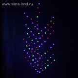 Светодиодный куст уличный 1,5 м, &amp;quot;Розы&amp;quot;, 32 LED, 220V, контр. 8 р. КРАСНЫЙ