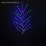 Светодиодный куст улич. 1,5 м, &amp;quot;Звезда в крапинку&amp;quot;, 84 LED, 220V, моргает RG/RB