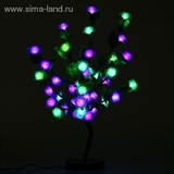 Светодиодный куст улич. 0,6 м, &amp;quot;Роза&amp;quot;, 40 LED, 220V, моргает RG/RB