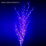 Светодиодный куст уличный 1,5 м, &amp;quot;Павлин&amp;quot;, 32 LED, 220V, моргает МУЛЬТИ