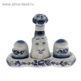 Набор для специй &amp;quot;Шеф-Повар&amp;quot; гжель