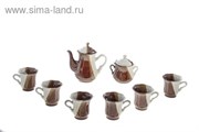 Набор чайный &amp;quot;Ажур&amp;quot; день и ночь, 8 предметов, 1,0/0,22л
