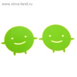Набор подставок под горячее d=10 см &amp;quot;Позитив&amp;quot;, 2 шт., цвета МИКС