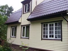 Монтаж винилового сайдинга - фото 17230