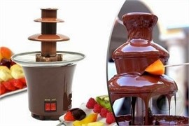 Шоколадный Фонтан Chocolate Fondue Fountain Mini - фото 17943