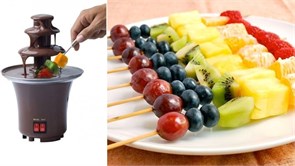 Шоколадный Фонтан Chocolate Fondue Fountain Mini - фото 17946