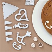 Набор Для Декорации Торта "Кондитер" 100 Piece Cake Decoration Kit - фото 18246