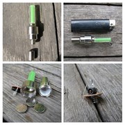 Светящиеся колпачки на ниппель разноцветные - фото 20266