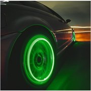 Светящиеся колпачки на ниппель разноцветные - фото 20269