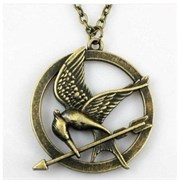 Кулон Сойка Пересмешница с цепочкой - фото 20918