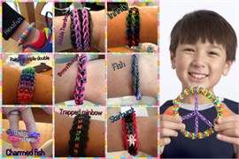 Набор для плетения из резиночек Loom Bands "Огромный" 3-х этажный (20000 шт) Biggest set - фото 21063