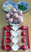 Приспособление для формирование тефтелей с начинкой (Mighty Meatball) - фото 22152