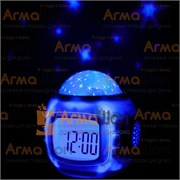 Мульти-функциональные часы-будильник "Звездное небо" - фото 22265