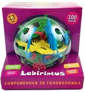 Игрушка-головоломка "Шар-лабиринт" 138 шагов - фото 23594