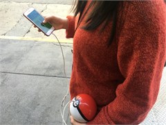 Аккумулятор в виде Покебола Pokemon Go 12000A - фото 23966