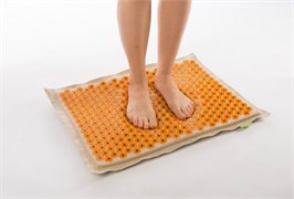 Тибетский аппликатор (Аппликатор Кузнецова) 41*60 см Желтый с магнитами - фото 24132