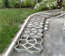 Форма для изготовления садовых дорожек 40х40 - фото 24281