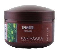 Восстанавливающая маска с маслом арганы и аминокислотами кератина 200мл Morocco Argan Oil - фото 25000