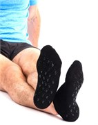 Носки с силиконовой подкладкой мужские 25см (spa belle (Black for men)) - фото 25145