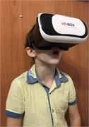 Шлем виртуальной реальности 3D очки VR с пультом - фото 25502