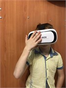 Шлем виртуальной реальности 3D очки VR с пультом - фото 25505