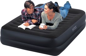 Кровать со встроенным насосом   Pillow Rest Raised Bed 152х203х30см - фото 26549