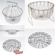 Складная Решетка Для Приготовления Пищи Chef Basket (Шеф Баскет) - фото 28159