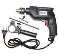 Дрель ударная с дополнительной рукояткой (Impact Drill JP8206) - фото 28549