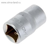 Головка торцевая &amp;quot;TUNDRA premium&amp;quot; 6-гранная, 1/2&amp;quot;, 14 мм, CrV 1123552