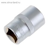 Головка торцевая &amp;quot;TUNDRA premium&amp;quot; 6-гранная, 1/2&amp;quot;, 17 мм, CrV 1123555