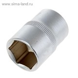 Головка торцевая &amp;quot;TUNDRA premium&amp;quot; 6-гранная, 1/2&amp;quot;, 19 мм, CrV 1123557