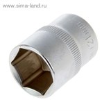Головка торцевая &amp;quot;TUNDRA premium&amp;quot; 6-гранная, 1/2&amp;quot;, 21 мм, CrV 1123559