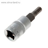 Головка торцевая с битой &amp;quot;TUNDRA premium&amp;quot; 1/4&amp;quot;, H4, CrV 1123584