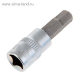 Головка торцевая с битой &amp;quot;TUNDRA premium&amp;quot; 1/4&amp;quot;, H6, CrV 1123586