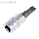 Головка торцевая с битой &amp;quot;TUNDRA premium&amp;quot; 1/4&amp;quot;, SL5.5, CrV 1123581