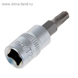 Головка торцевая с битой &amp;quot;TUNDRA premium&amp;quot; 1/4&amp;quot;, Т25, CrV 1123578