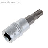 Головка торцевая с битой &amp;quot;TUNDRA premium&amp;quot; 1/4&amp;quot;, Т30, CrV 1123579