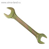 Ключ рожковый &amp;quot;TUNDRA basic&amp;quot; , желтый цинк, 19х22 мм 878010