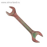 Ключ рожковый &amp;quot;TUNDRA basic&amp;quot; , желтый цинк, 24х27 мм 878013
